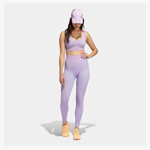 Adidas x Ivy Park Sports Bra & Tights/Leggings Workout Set Size Medium - Picture 1 of 16
